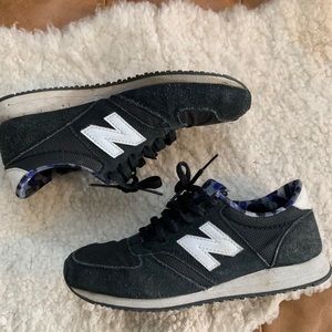 Black New Balance 420 Sneakers